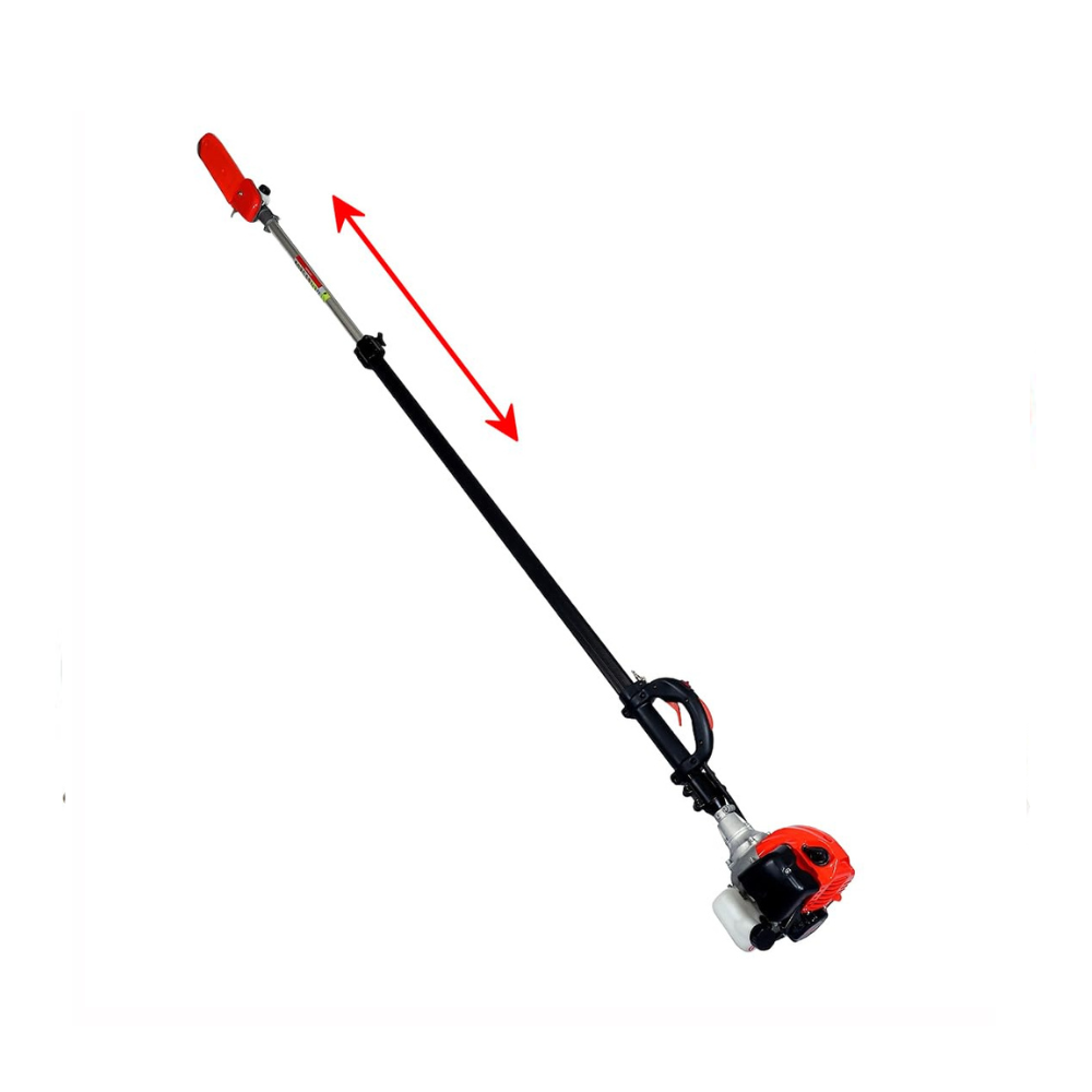 BKR Heavy Duty Telescopic Shaft Pole Pruner 52cc, 2 Stroke Engine Long Reach 4 Mtr (12ft), Anti- Vibration System- Easy Start Support Comes with 6 Months Manufacture Warranty