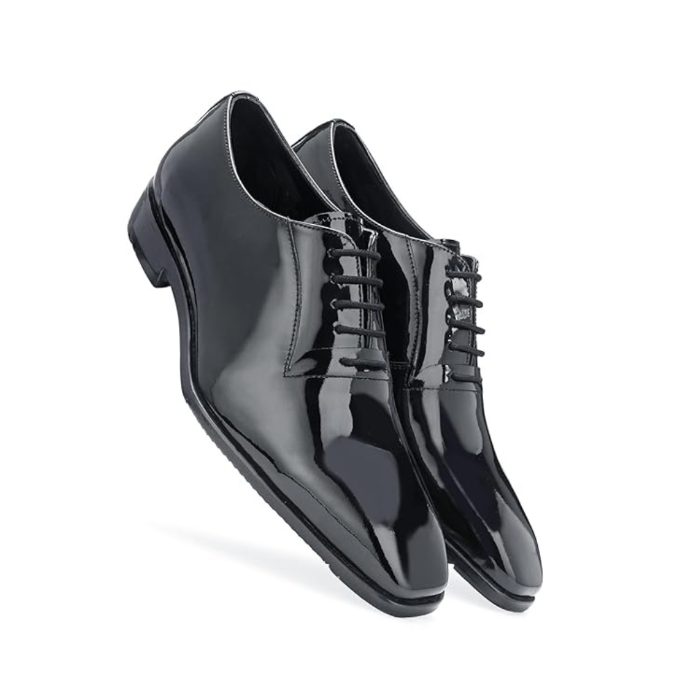 Harrykson London Men's Italian Leather Dress Formal Shoe with Leather Rubber Sole