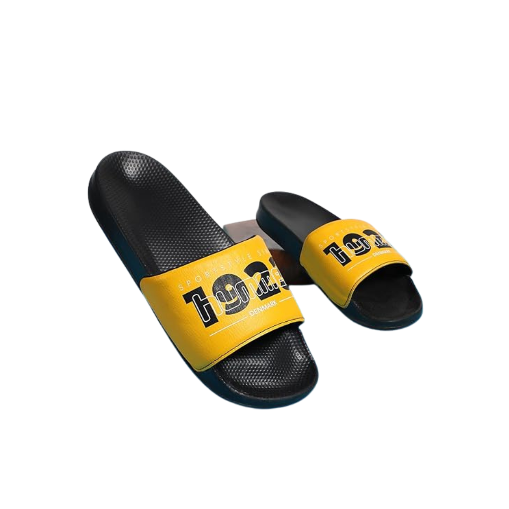 hummel TREFF MEN SLIDERS Comfortable Cushioned Sole Arch Support Durable Lightweight Flexible Trendy Style Flip flops