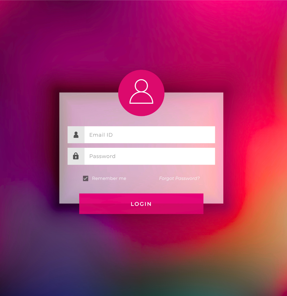 Customer Login page Image