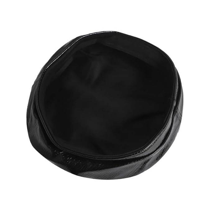 Haute Sauce Women's Beret Hat for Everyday Outdoor Wear  One-Size  Solid Patterned  Blended Fabric Material  Lightweight Casual Headwear for Woman & Girls