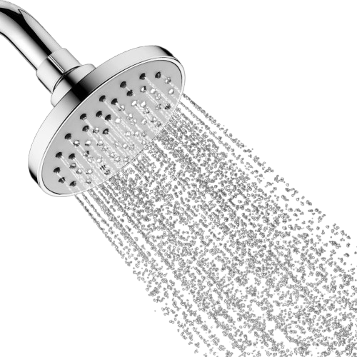 ALTON SHR20520 ABS 4-INCH Rain Flow Overhead Shower Without Arm | Shower Head | Bathroom Shower, Chrome Finish
