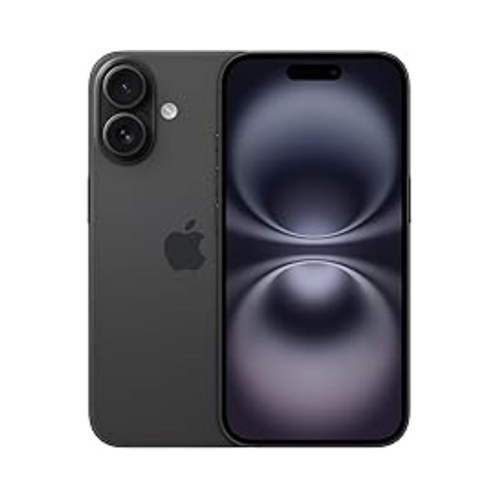 iPhone 16 128 GB: 5G Mobile Phone with Camera Control, A18 Chip and a Big Boost in Battery Life. Works with AirPods; Black
