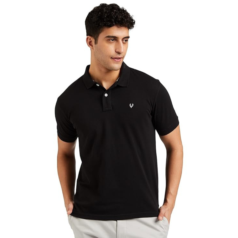 Allen Solly Men's Cotton Regular Fit Polo T-Shirt