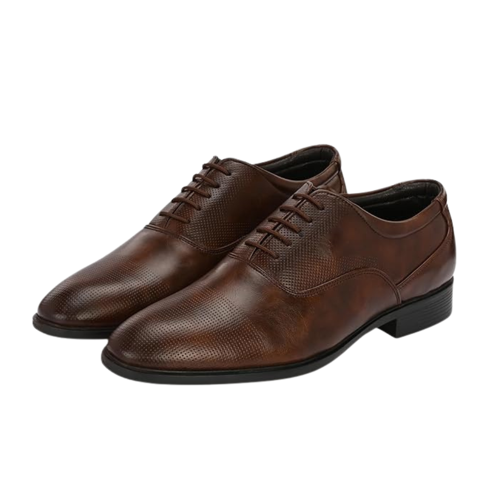 Centrino Men's Formal Business Casual Lace-Up Derby Dress Shoes  Comfort, Style and Durability for Professional or Formal Wear